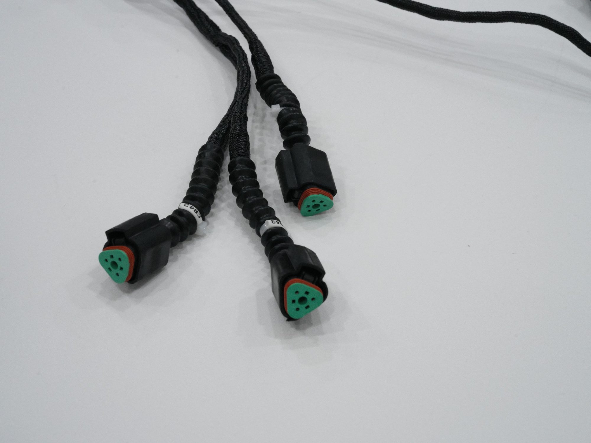 굴삭기 엔진 하네스